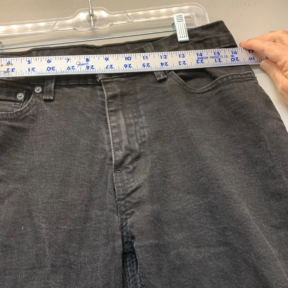Levi's 531 Athletic Slim Jeans Mens 33x32 Black Excellent Tapered WaterLess